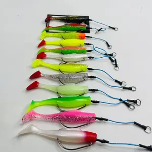 SOFT LURE 8CM. 6 GRAM PLUS HOOK KEVLAR 150 LBS || UMPAN CASTING GABUS TOMAN