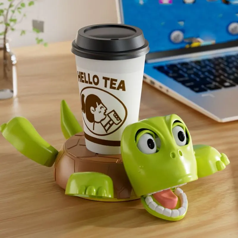 Đế Lót Ly Rùa Cỡ Lớn, Chất Liệu ABS Vui Nhộn Và Dễ Thương, Thiết Kế Rùa Làm Ám Ảo, Thích Hợp Để Nhấn, Đồ Chơi Kỳ Quặc, Tự Làm, Đế Rùa Chống Bỏng, Thảm Cốc Trang Trí Nhà Cửa 4