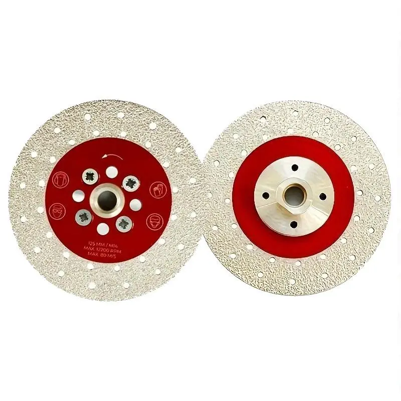 M14 Threaded Brazing Polishing Disc, Polishing Disc for Grinding Marble, Ceramic Tiles, Stone Materials, Power Tool Accessories