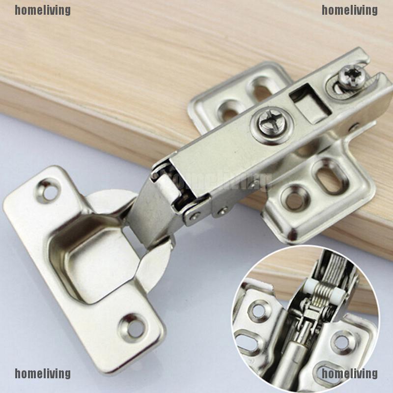 SG Stock10PCS  Safety Door Hydraulic Hinge Soft Close Full Overlay Kitchen Cabinet Cupboard 8