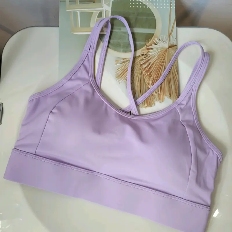 Áo bra A010 mút đúc cao cấp chống sốc tập gym yoga nữ Sport Tập Thể Dục Tập Yoga Top 7