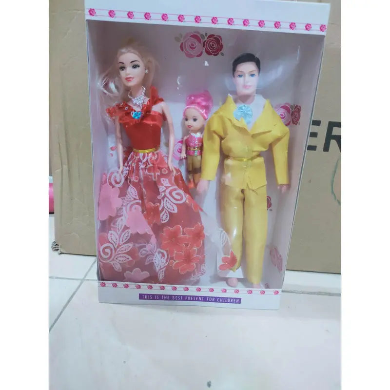 Mainan Berbie Keluarga Plus Anak Murah Mainan Anak Perempuan 2