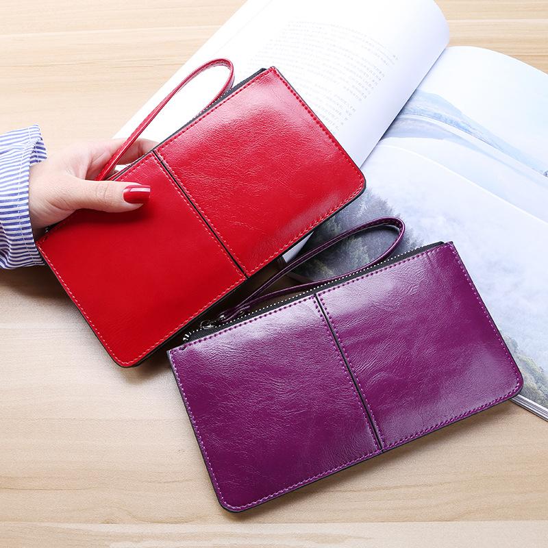 Dompet Zip, Beg Klac Panjang, Untuk Wanita, Berbilang slot, Kapasiti ...