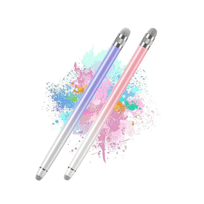 [2PCS] ปากกาจิ้มสำหรับจอสัมผัส ปากกาจิ้มสำหรับ iPhone/iPad/แท็บเล็ตStylus Pens  Android/Microsoft Surface เหมาะสำหรับจอสัมผัสทุกรุ่น