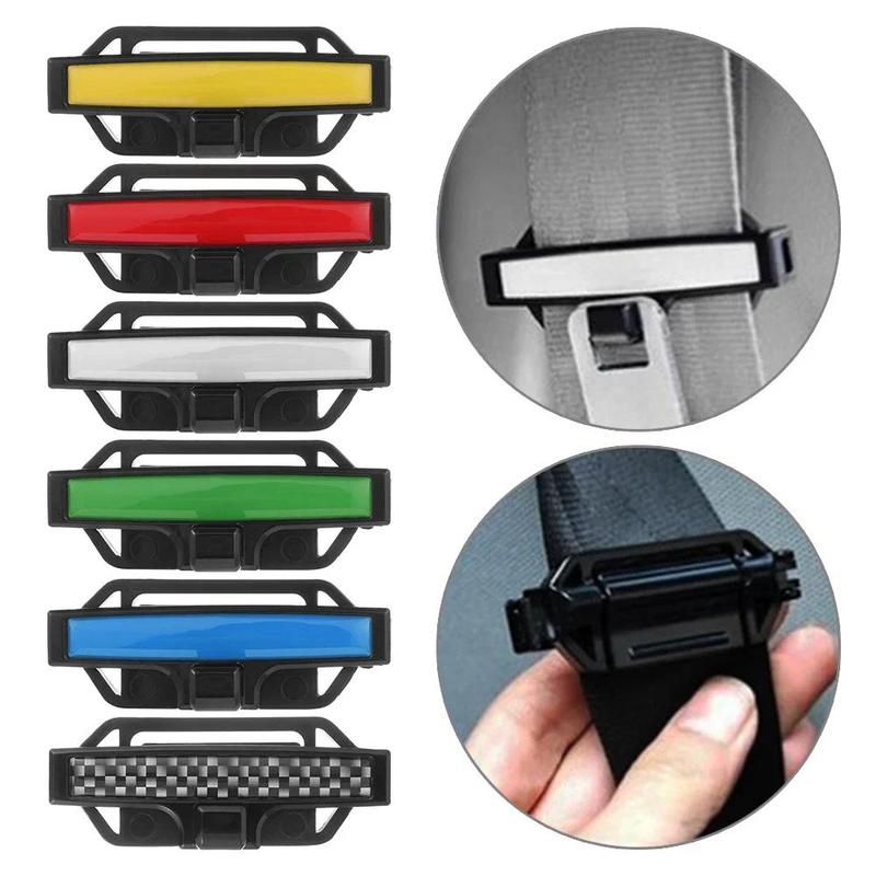 Product Introduction of New 2pcs Car Safety Belt Clips Seat Belt Buckle Car Styling Safety Stopper Belt Clips Adjusting Clip Tension Adjuster For Auto 4