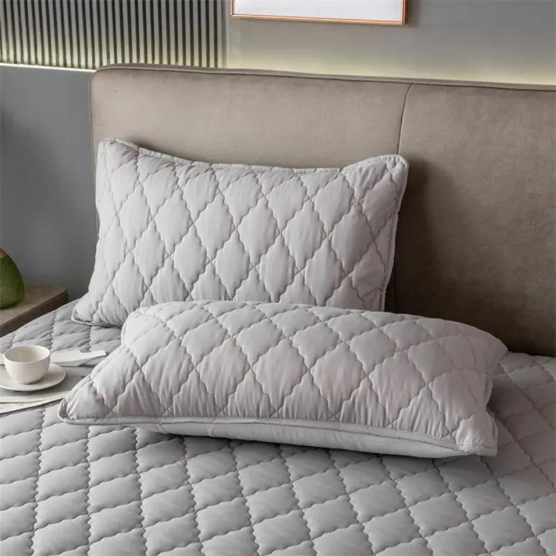 Waterproof Mattress Cover Set, 3 Counts/set Including 1 Count Fitted Sheet & 2 Counts Pillowcase, Soft Comfortable Breathable Bedding Set for Bedroom,  Funky Bedroom Accessories 5