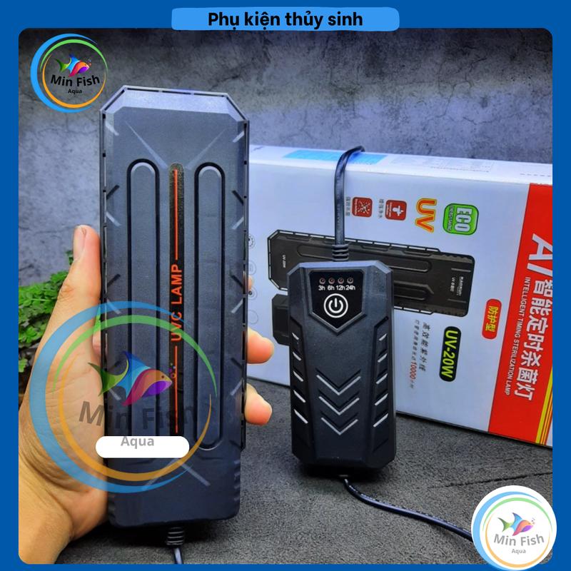 Đèn UV AI KaoKui (20W) | Đèn UV Có Hẹn Giờ - Diệt Sạch Vi Khuẩn và Rêu Tảo Hại Cho Hồ Cá Cảnh, Thuỷ Sinh