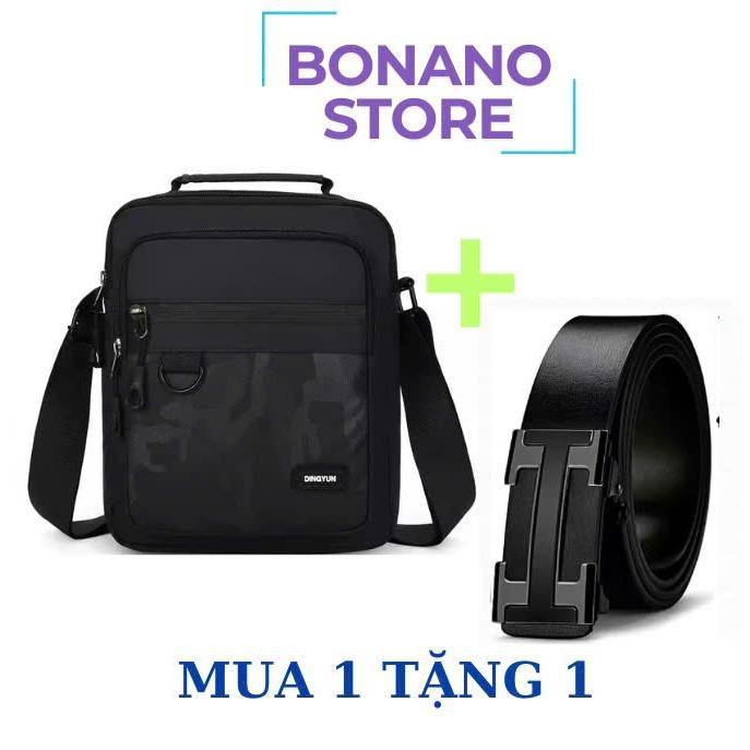 ( MUA 1 TẶNG 1 ) Túi đeo chéo nam nữ FUSO chống nước vải Polyester bền đẹp phong cách HÀN QUỐC- TẶNG 1 VÍ THỜI TRANG 7