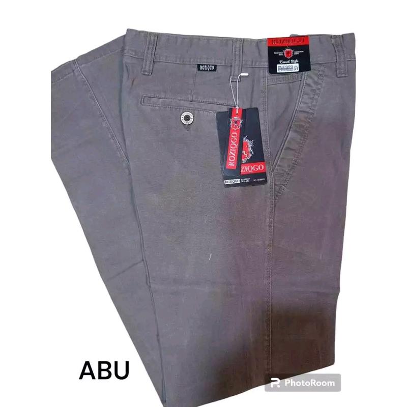 Celana Panjang Kanvas Bahan Katun Premium 1