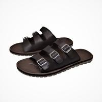 Gambar Sandal Slide Pria Slop Ukuran 44-45-46-47-48-49 BIG SIZE JUMBO Sandal Pria Bahan Kulit Sliders 3 gesper Kasual trendy Ori VANZAVA dari ARVIAN Footwear & Fashion Kab. Tasikmalaya 3 Tokopedia