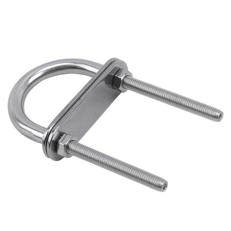 Cà Vạt Thuyền Buồm Stern Eye U-Bolt, Thép Không Gỉ, Bu Lông Hàng Hải, Thích Hợp Cho Bu Lông Dây Buộc, Thay Thế Cho Thuyền Buộc, Bu Lông U Hàng Hải, Phụ Kiện Thuyền, AH, 1 Cái 3