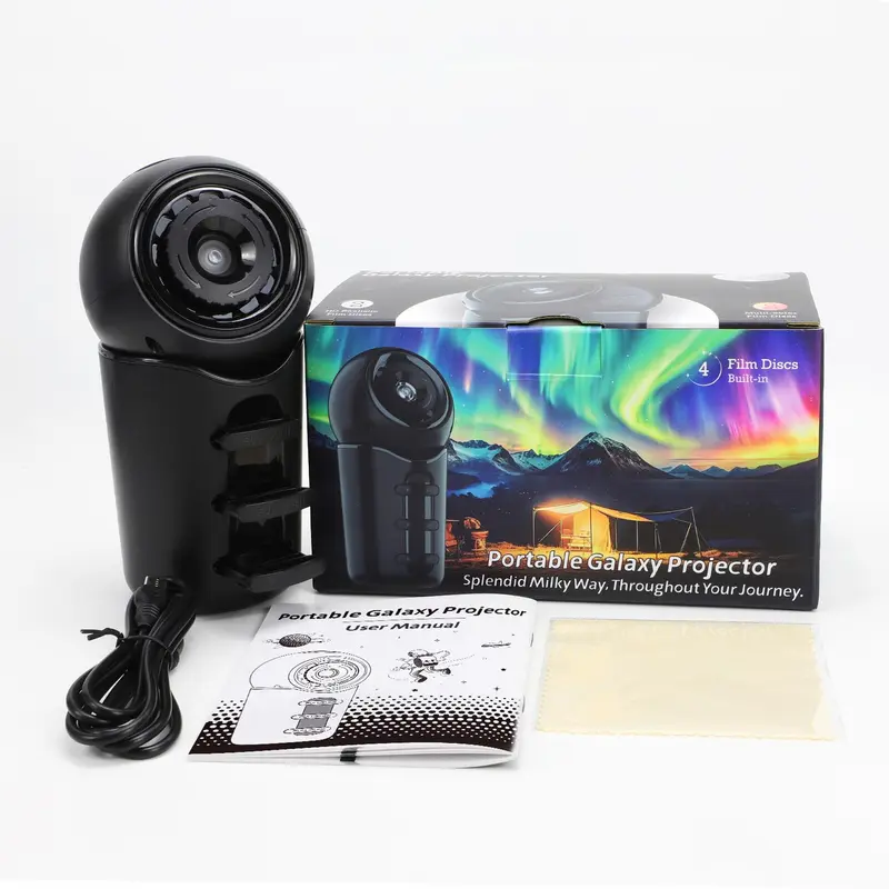 Portable Star Projector Light, USB Rechargeable Car Star Projector Light, Car Interior Decorative Light, Novelty Lighting for Home, Car, Party 5
