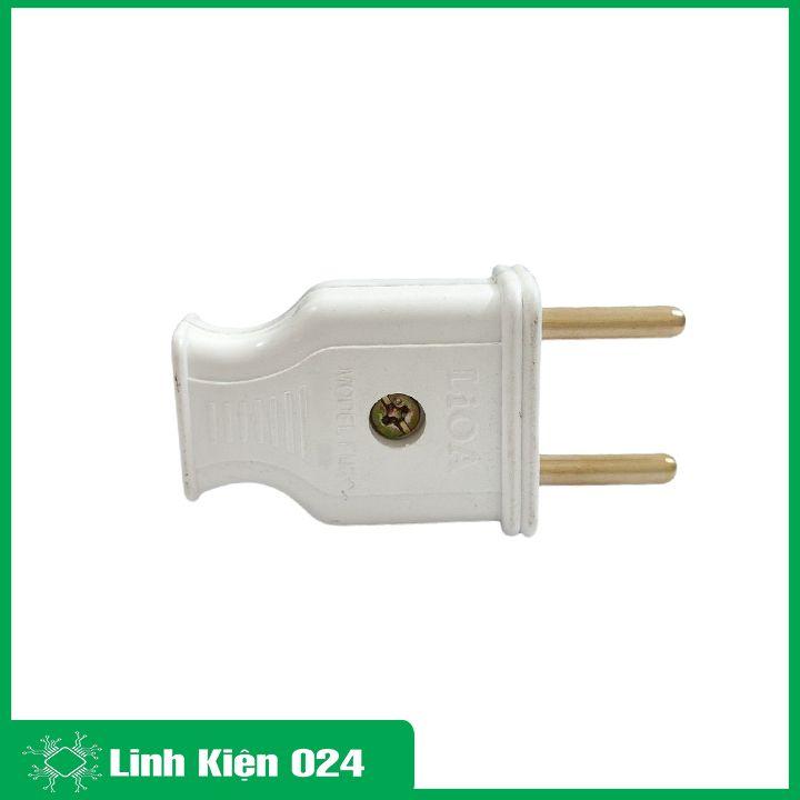 Phích cắm điện 2 chân  LIOA 250V/10A 1