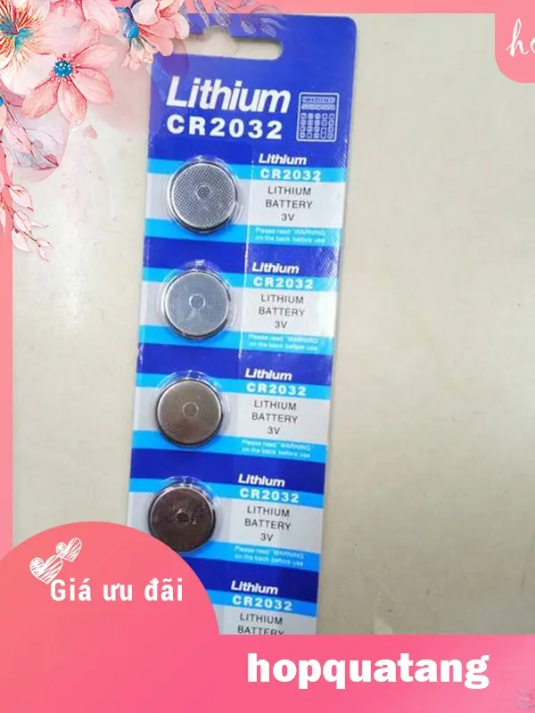 Pin cúc áo LR44 AG13 LR1130 AG10 CR2032 LR626 LR621 AG4 LR41 AG3 (vỉ 10 viên) 5