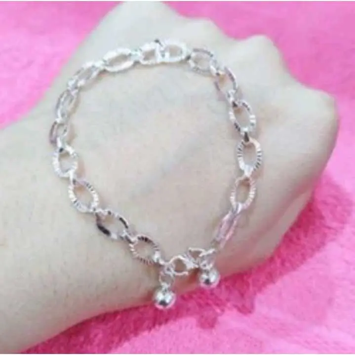 GELANG TANGAN TITANIUM ANTI KARAT MOTIF NORI IMPORT BERLAPIS EMAS GOLD TIDAK MUDAH LUNTUR COD 8
