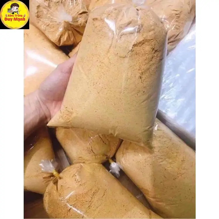 Muối  nhuyễn trộn tất các loại bánh tráng siêu ngon. 3