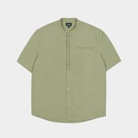 Gambar MGEE Baju Koko Pria Lengan Pendek Kemeja Muslim Shirt ALFERO C104 Olive - S dari everywearmgee Kab. Bandung 1 Tokopedia