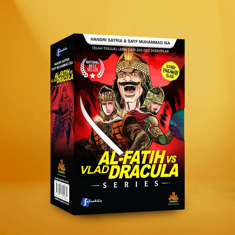 Komik Pahlawan Islam | Muhammad Al-Fatih Vs Vlad Dracula : Series | Paket | Full Color | Soft Cover 0