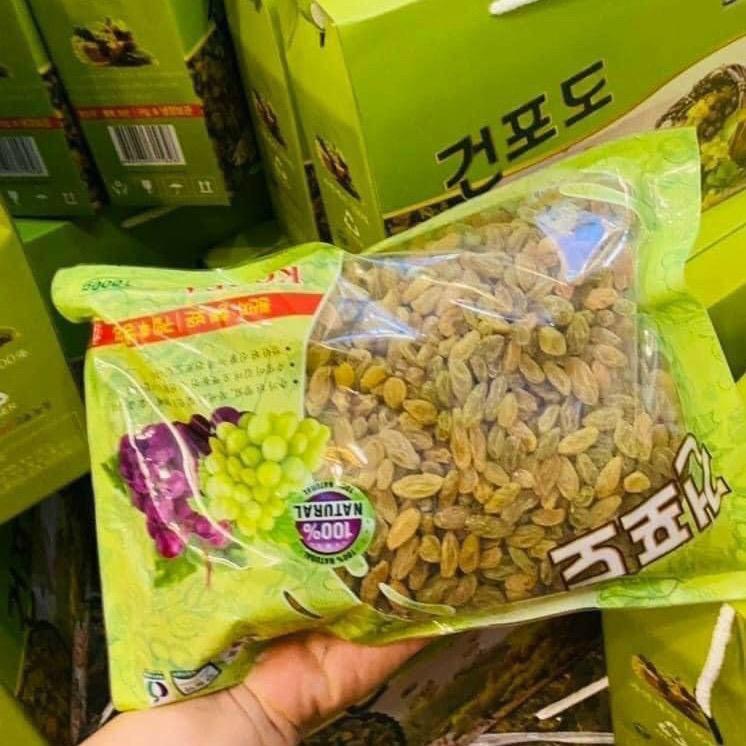 1KG Nho khô thơm dẻo chua nhẹ ngọt vừa- Đồ ăn vặt Thuỷ Béo Food bánh kẹo tết 2025 Snack