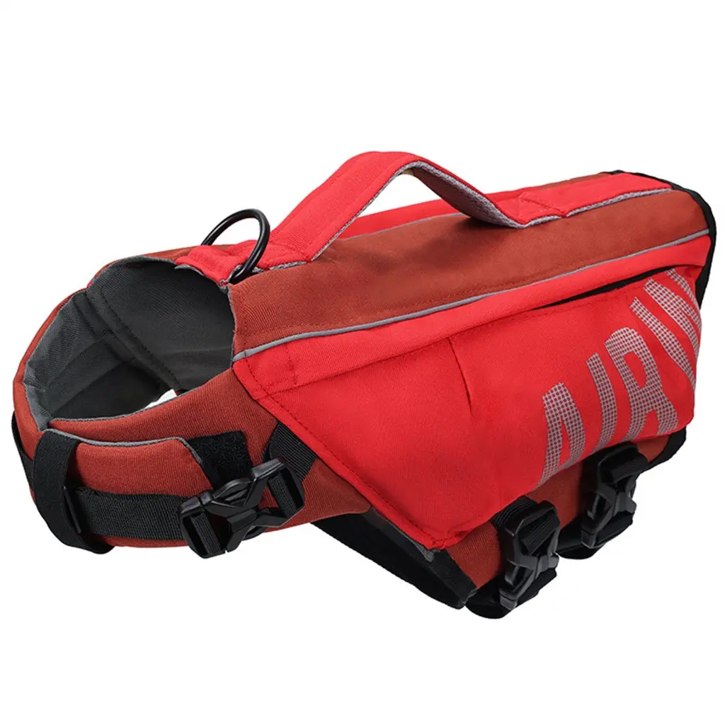 Pet Life Preserver Swimsuit Dog Life Vest Adjustable Belt Flotation Vest