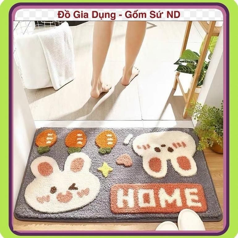 Thảm chân lông cừu dày dặn 40x60, chuẩn lông cừu 100%