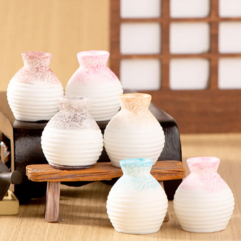 Bình Cổ, Miệng Mịn, Đồ Trang Trí Sinh Khối Phong Cảnh Siêu Nhỏ Rêu, Vật Liệu Thủ Công, Đồ Trang Trí Nhỏ Đồ Thủ Công Bằng Resin Decor Thủy Tinh