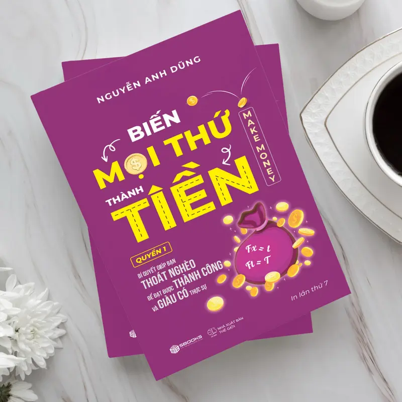 Sách - Combo 4 Cuốn : Tư Duy Ngược + Tư Duy Mở + Biến Mọi Thứ Thành Tiền (Quyển 1 + 2) 7