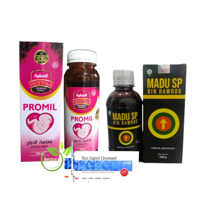 Paket promil madu zuriat shofiyah dan madu sp 0