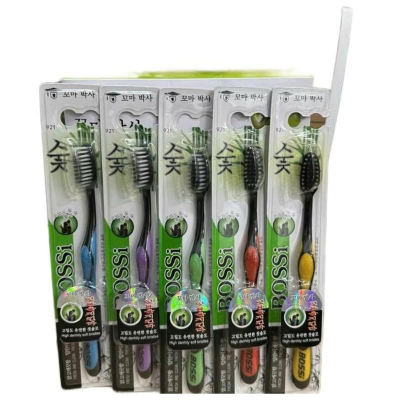 [Gía rẻ ]Combo 30 cây bàn chải than tre hoạt tính Nữ - Làm sạch mảng bám trên răng và nứu răng hiểu quả Trắng Răng 5
