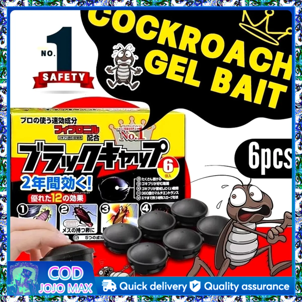 【Cockroach Killer】JoJo Max COD 6pcs Cockroach Bait Powerful Cockroach ...