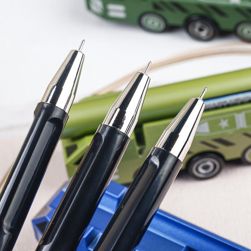 Mô Hình Xe Tên Lửa Bút Gel, Đồ Trang Trí Để Bàn, Văn Phòng Phẩm Sáng Tạo 3
