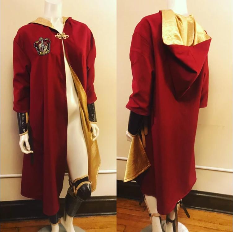Jubah / Cloak / Seragam / Costum / Cosplay Quidditch Harry 1