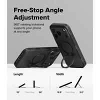 Gambar Case Compatible with iPhone 17 Pro Max RINGKE Alles MagSafe Kickstand Holder Casing Protection Hard Cover Stand Protective Casing Cover - Black, iPhone 17 Pro dari Supcase Official ID Kota Administrasi Jakarta Barat 3 Tokopedia