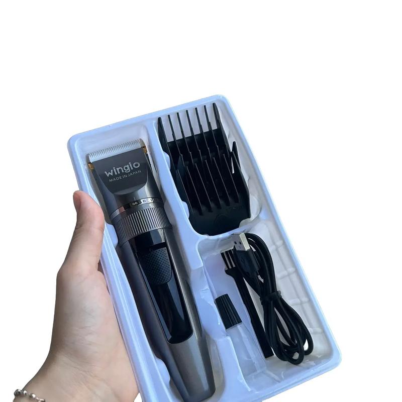 Máy Cắt Tóc Wingio Japan – Tông Đơ Cạo Tóc Cầm Tay Mini, Siêu Êm, Siêu Bén