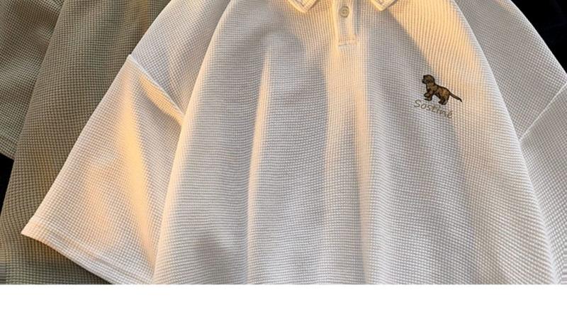 Product Introduction of Áo Polo Bánh Quế, Phong Cách Preppy, Dành Cho Nam Giới, Hợp Xu hướng, Thích Hợp Cho Mùa Hè, Thích Hợp Cho Học Sinh, Thiết Kế Đẹp, Dễ Phối Đồ, Ve Áo, Áo Phông ngắn Tay Áo, Mỏng 4