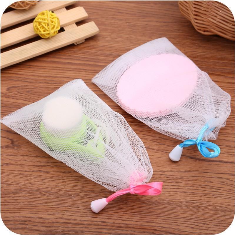 Product Introduction of Combo 5 Túi Lưới Đựng Xà Phòng Tạo Bọt Tiện Lợi  - Bao Lưới Tạo Bọt Xà Phòng 33