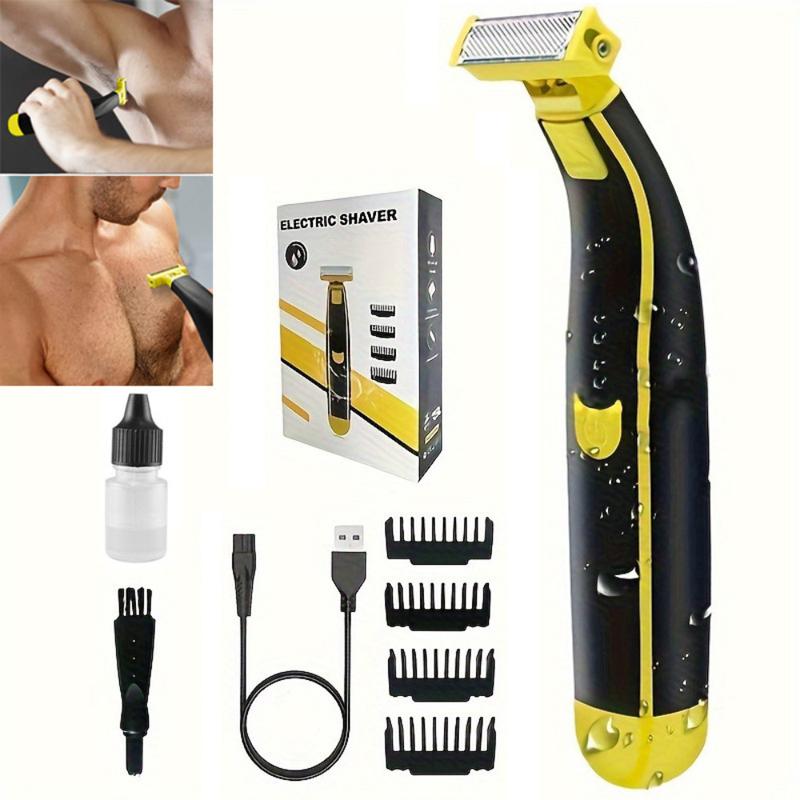 Product Introduction of Full body wash USB rechargeable wet and dry women's men's shaver 29