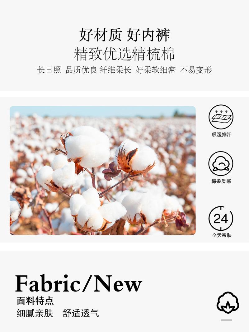 Product Introduction of Đồ Lót Nữ Sọc Đầy Màu Sắc, Cotton Nguyên Chất, Thoáng Khí, Dành Cho Phụ Nữ Trung Người Già Và Cao Tuổi, Ngoại Cỡ, Dáng Rộng Vừa Vặn, cạp vừa, Quần Lót Tam Giác, 100kg, Bộ Sưu Tập Năm 2025 [1559 Yêu Thích] 2