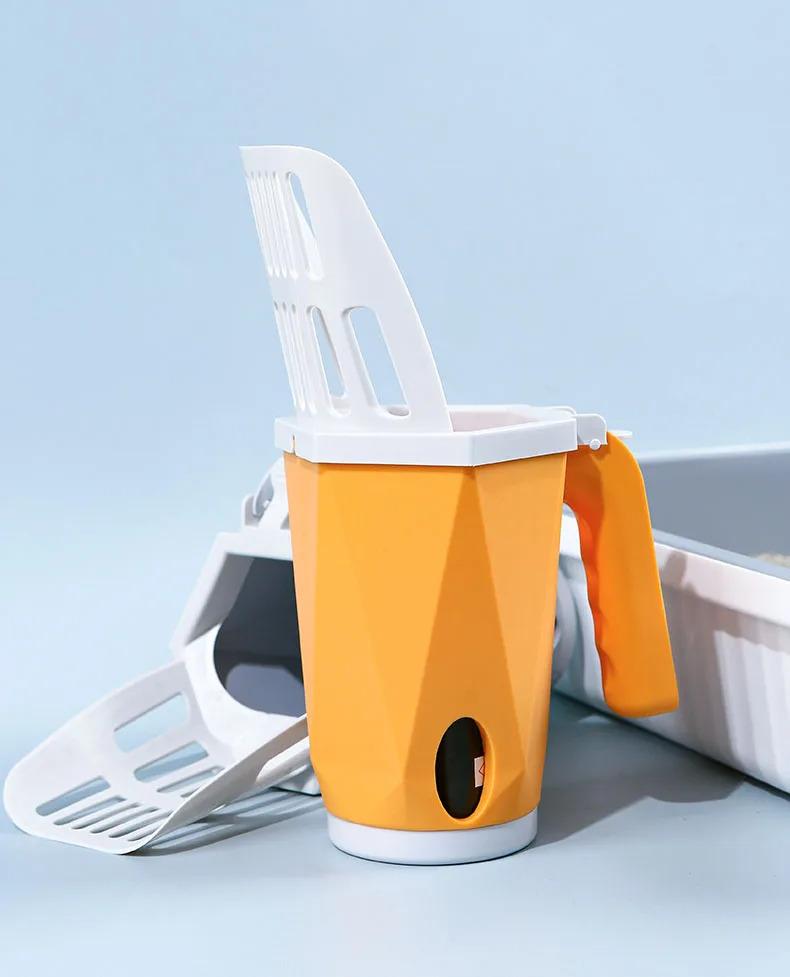 Product Introduction of Cat Litter Shovel Scoop for Cat Filter Clean Toilet Garbage Picker Cat Supplies Accessory Cat Litter Box Cats Pet Products 9