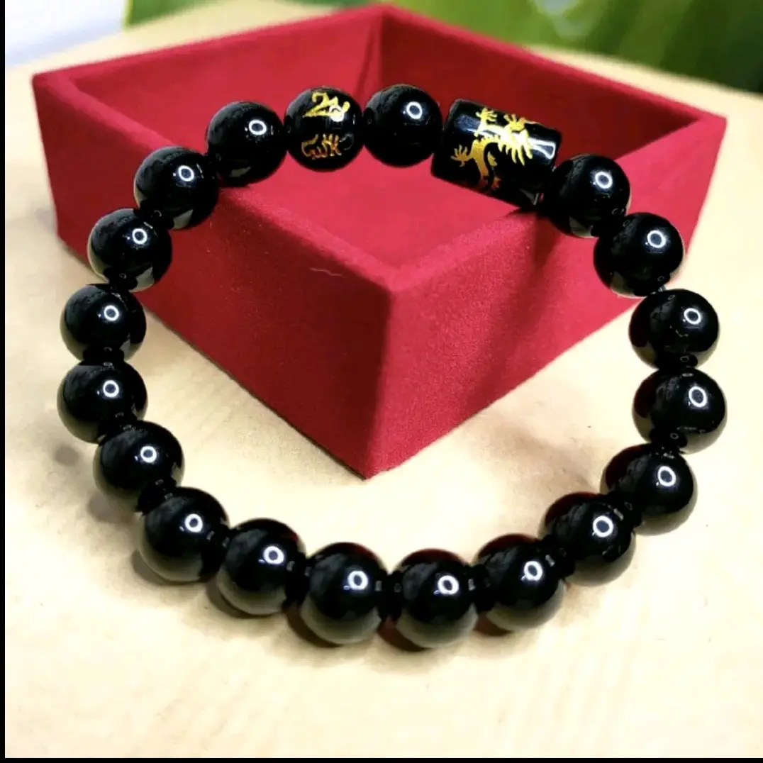Gelang TerapibRaja Naga Gold Fengshui Original