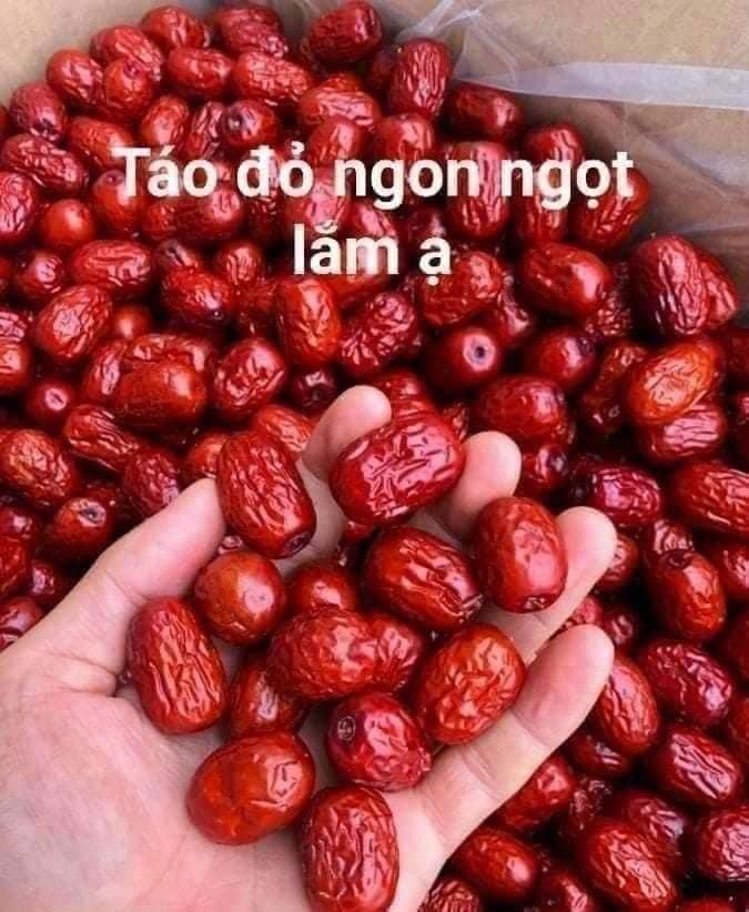 Product Introduction of Táo Đỏ Sấy Khô 1kg .Dùng nấu nước uống, nấu chè, nấu cháo, pha trà Thức Ăn 2