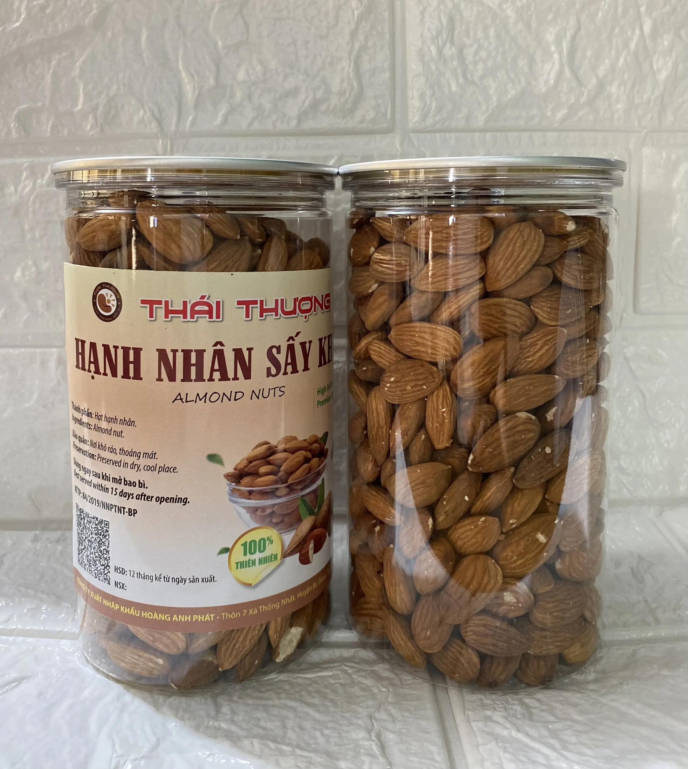 Hạnh Nhân Sấy chín - 500gr