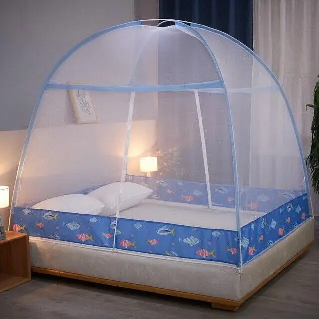 Folding Mosquito Net Canopy With Bracket Bed Bed Room Home Adult Decoration Girls For Frame Curtain With Tent Tent