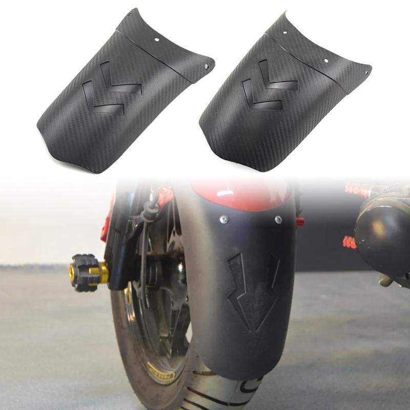 Product Introduction of Motorcycle Modification Accessories Replacement Mudguard Front Extension Protector Cover Front Mud Flaps 45