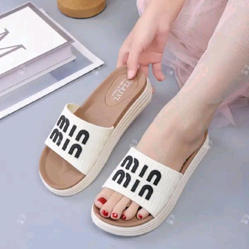 Dép lê nữ quai min đế cao êm mềm hàng Qc 2