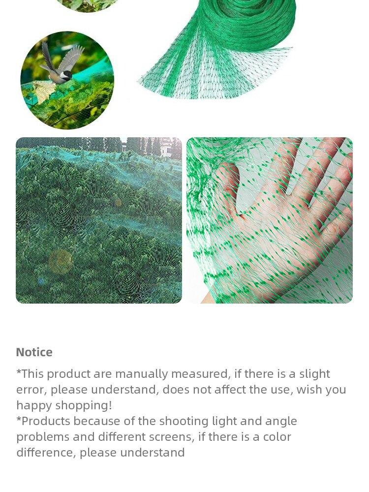 Product Introduction of Lưới vườn dệt Xanh Lá , lưới bảo vệ thực vật, trái cây, hoa, cây cối, hàng rào căng, lưới bền, ngăn chặn chim, hươu, động vật 10