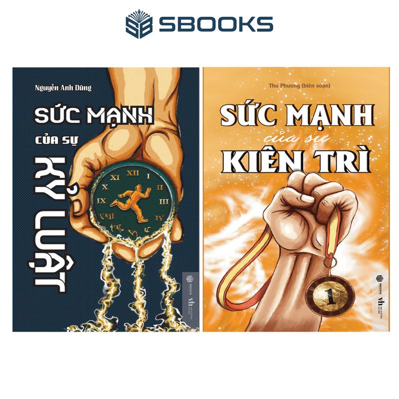 Sách Combo 2 Cuốn : Sức Mạnh Của Sự Kỷ Luật + Sức Mạnh Của Sự Kiên Trì - SBOOKS