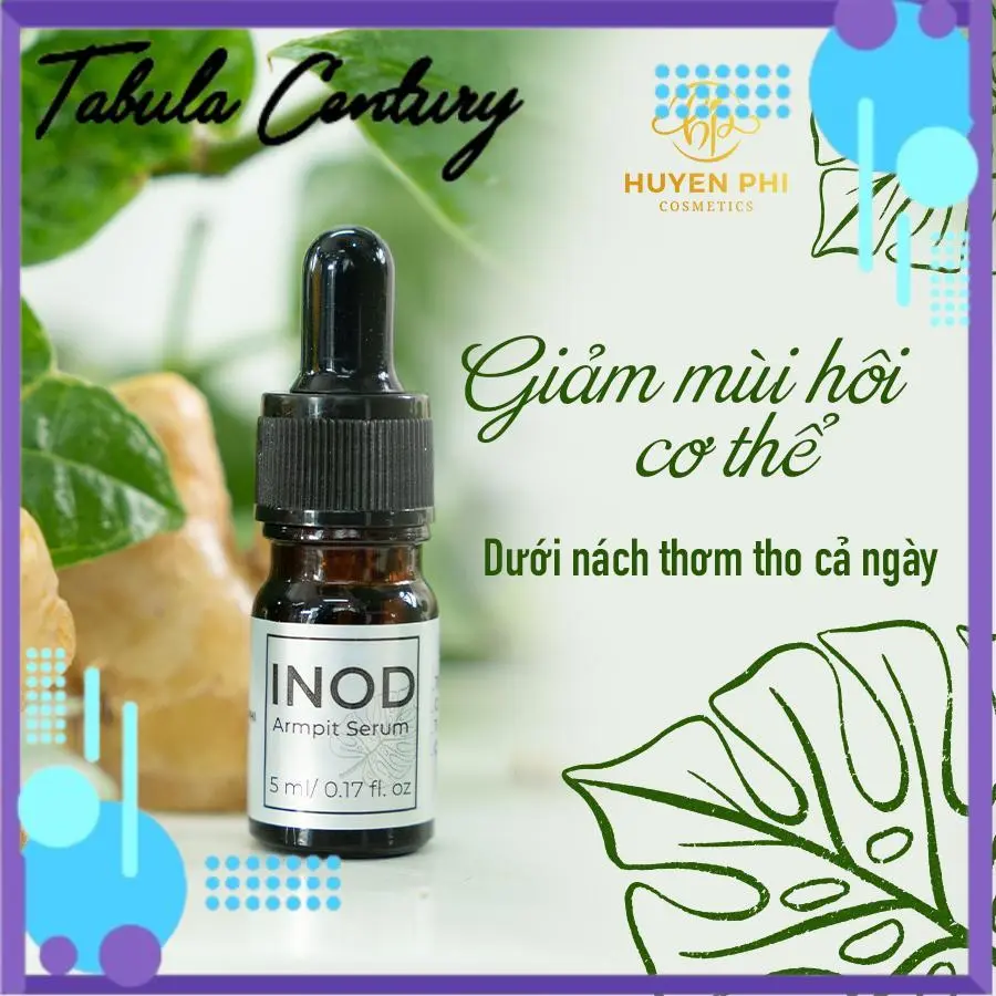 Serum INOD khử mùi hôi nách và hôi chân chỉ sau 1 lọ 5ml - Tabula Century