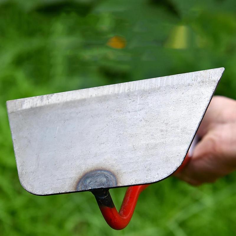 Product Introduction of Steel Garden Hoe with Handle, Garden Tool for Digging, Weeding, Gardening and Cultivating, Tilling Gardening Cotton Hoe Welded Plow 1