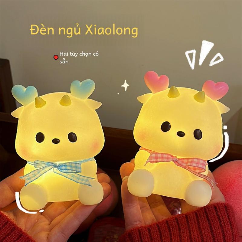 Product Introduction of Đèn phòng ngủ dễ thương hoa túc linh 3D hoạt hình, phù hợp phòng ngủ, tặng nhãn dán quà 10